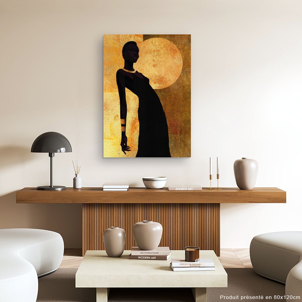 Tableau Silhouette élégante