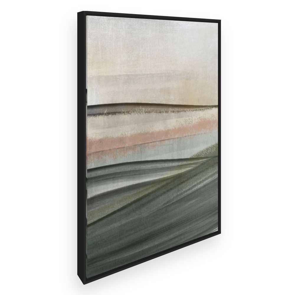 Toile Paysage abstrait doux