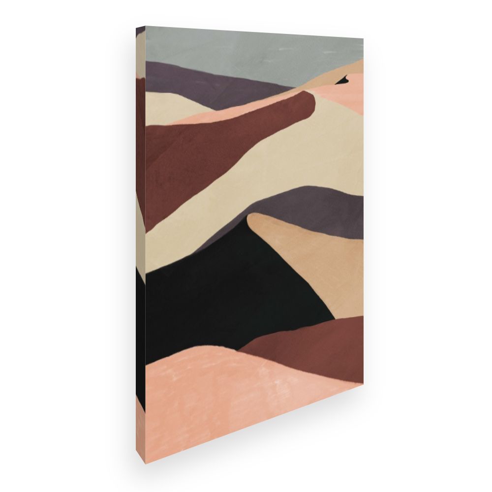 Toile Ondulations abstraites