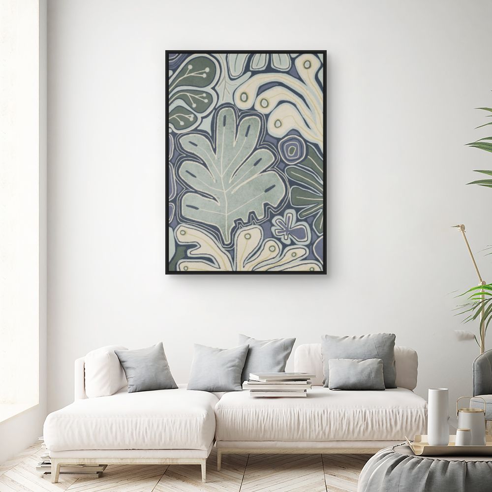 Tableau Feuilles abstraites