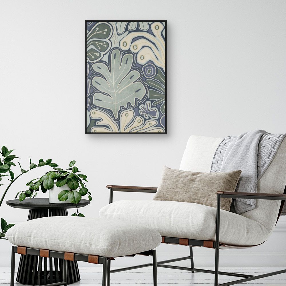 Tableau Feuilles abstraites