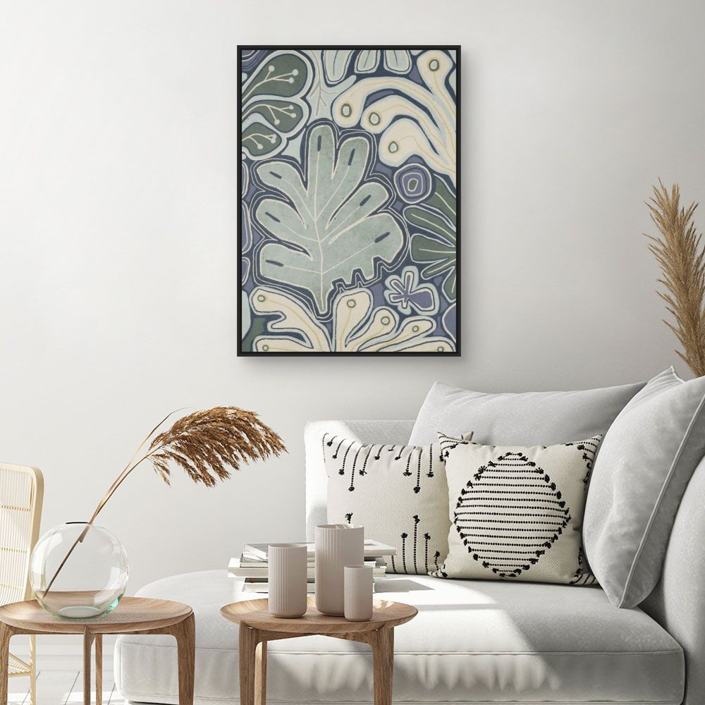 Tableau Feuilles abstraites