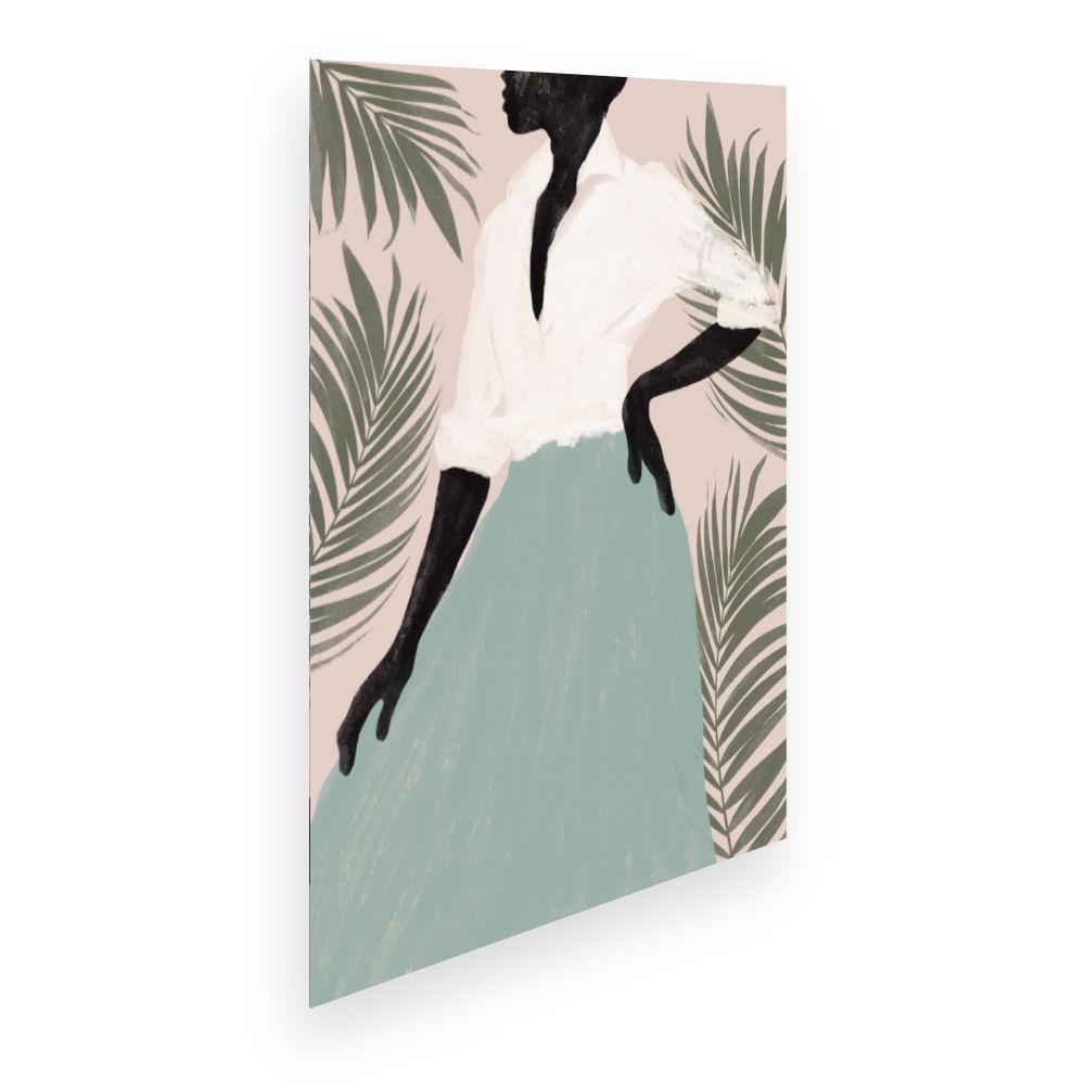 Affiche Élégance tropicale