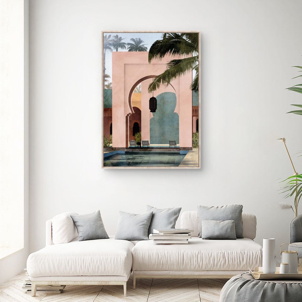 Tableau Oasis paisible