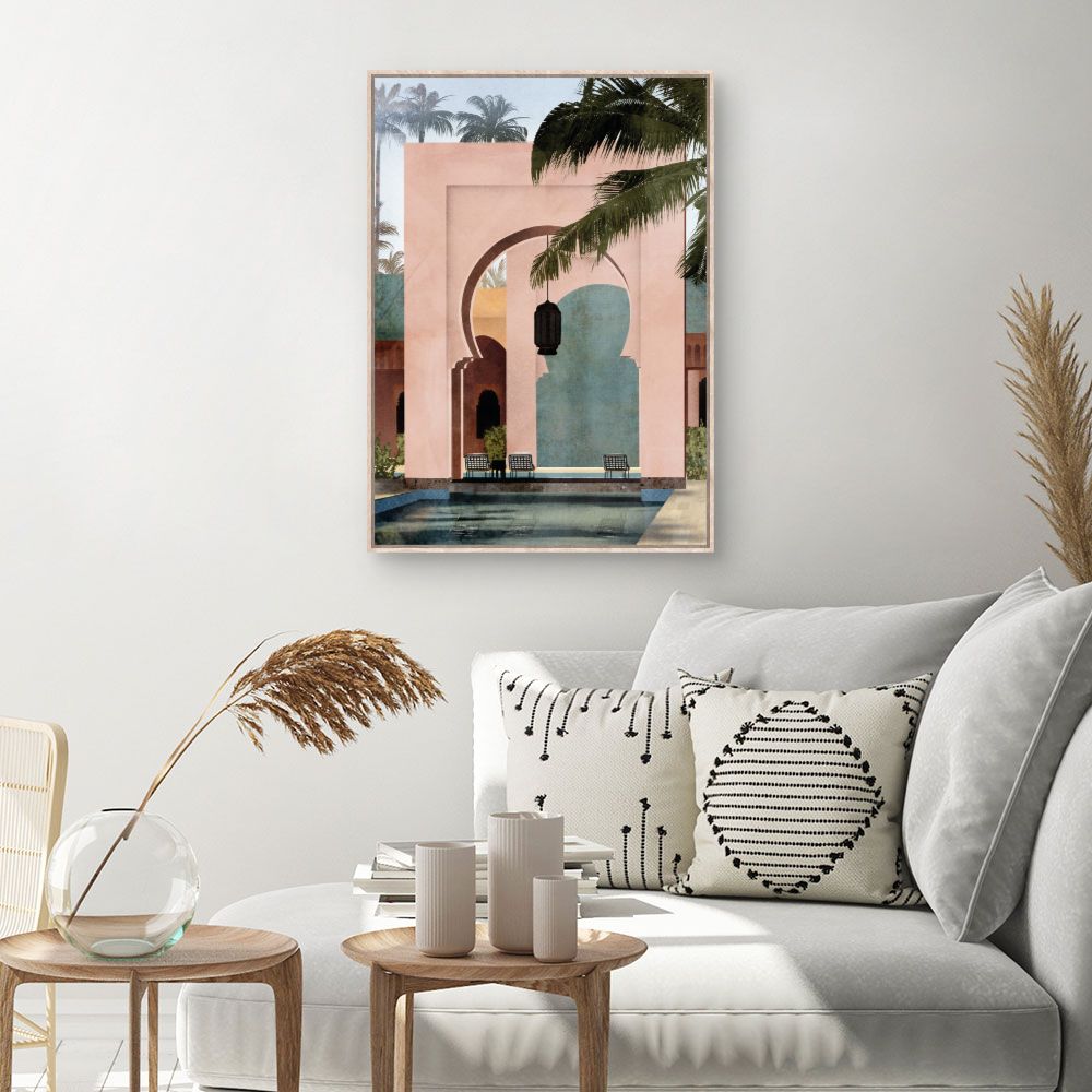 Tableau Oasis paisible