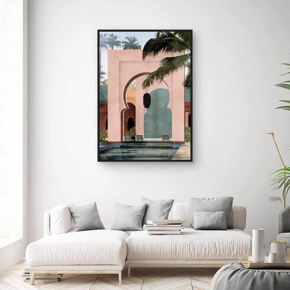 Tableau Oasis paisible
