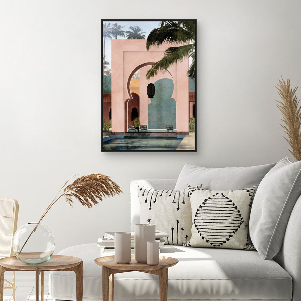 Tableau Oasis paisible