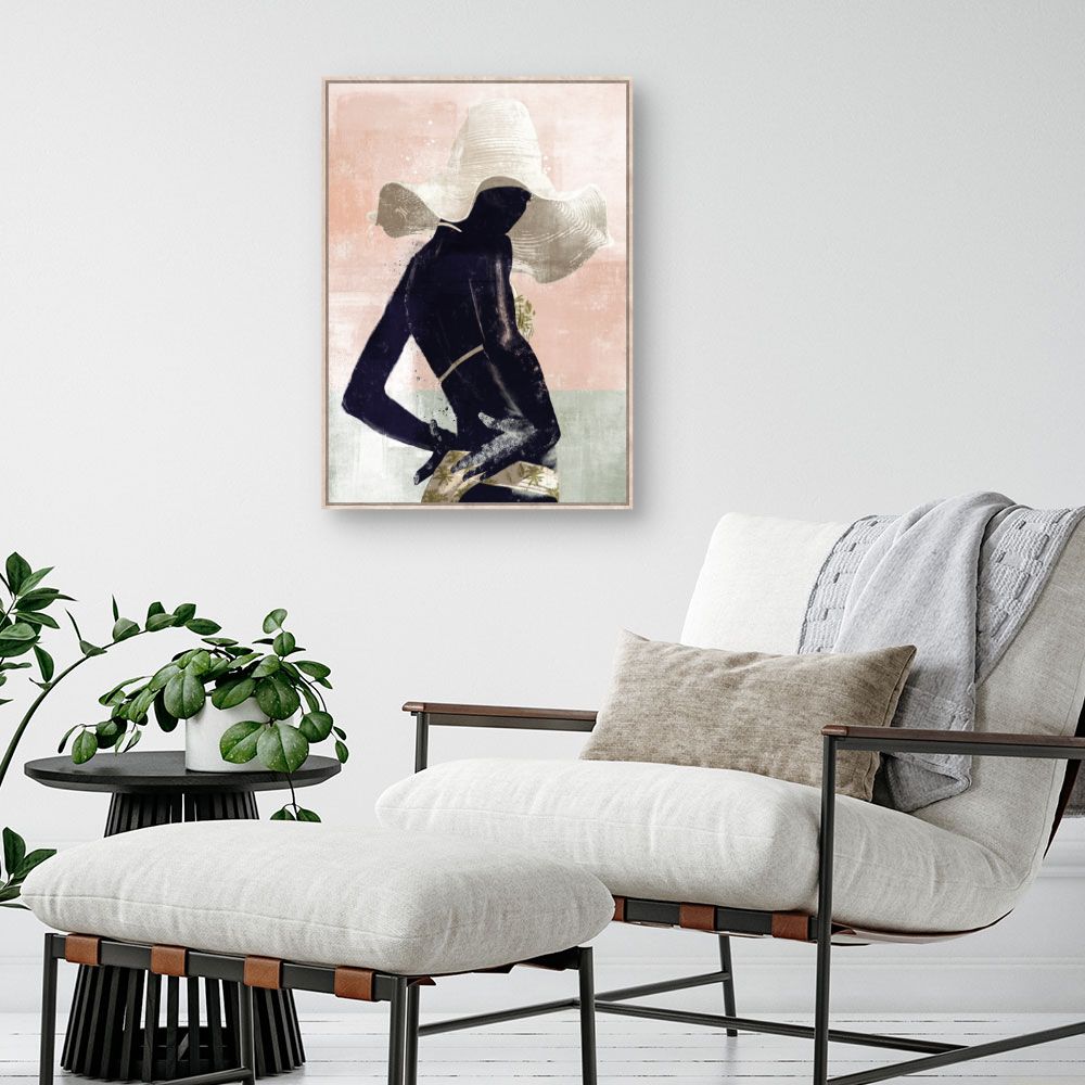 Tableau Femme élégante silhouette