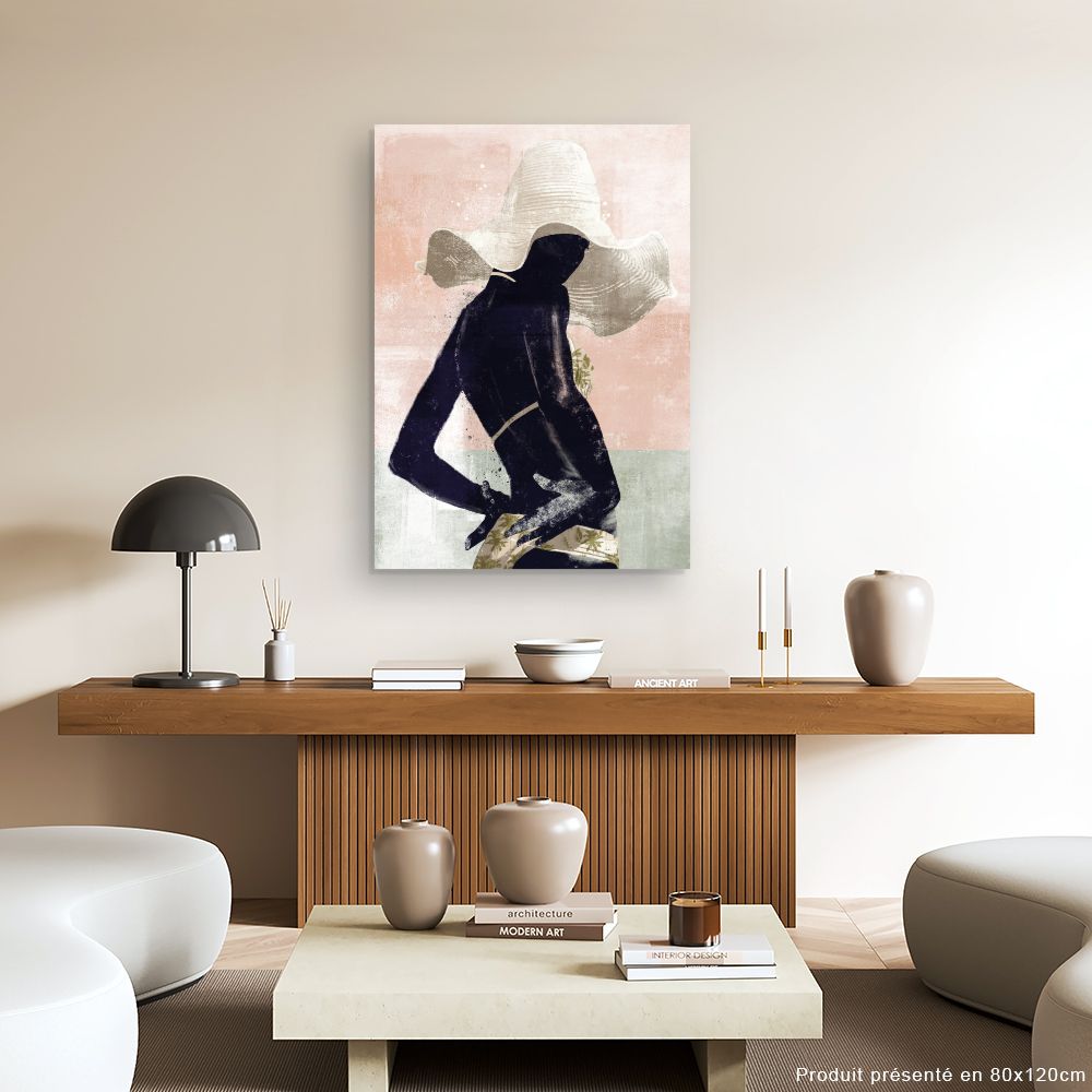 Tableau Femme élégante silhouette