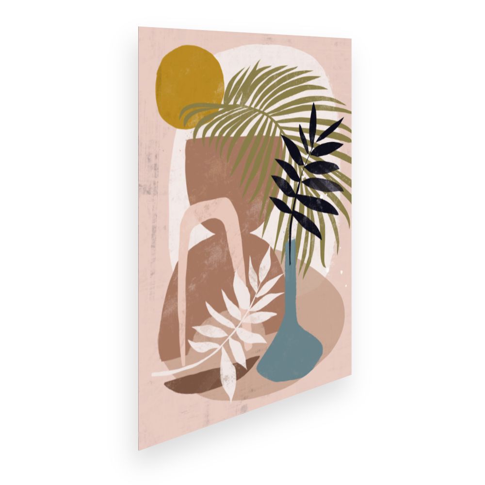 Affiche Feuillage moderne