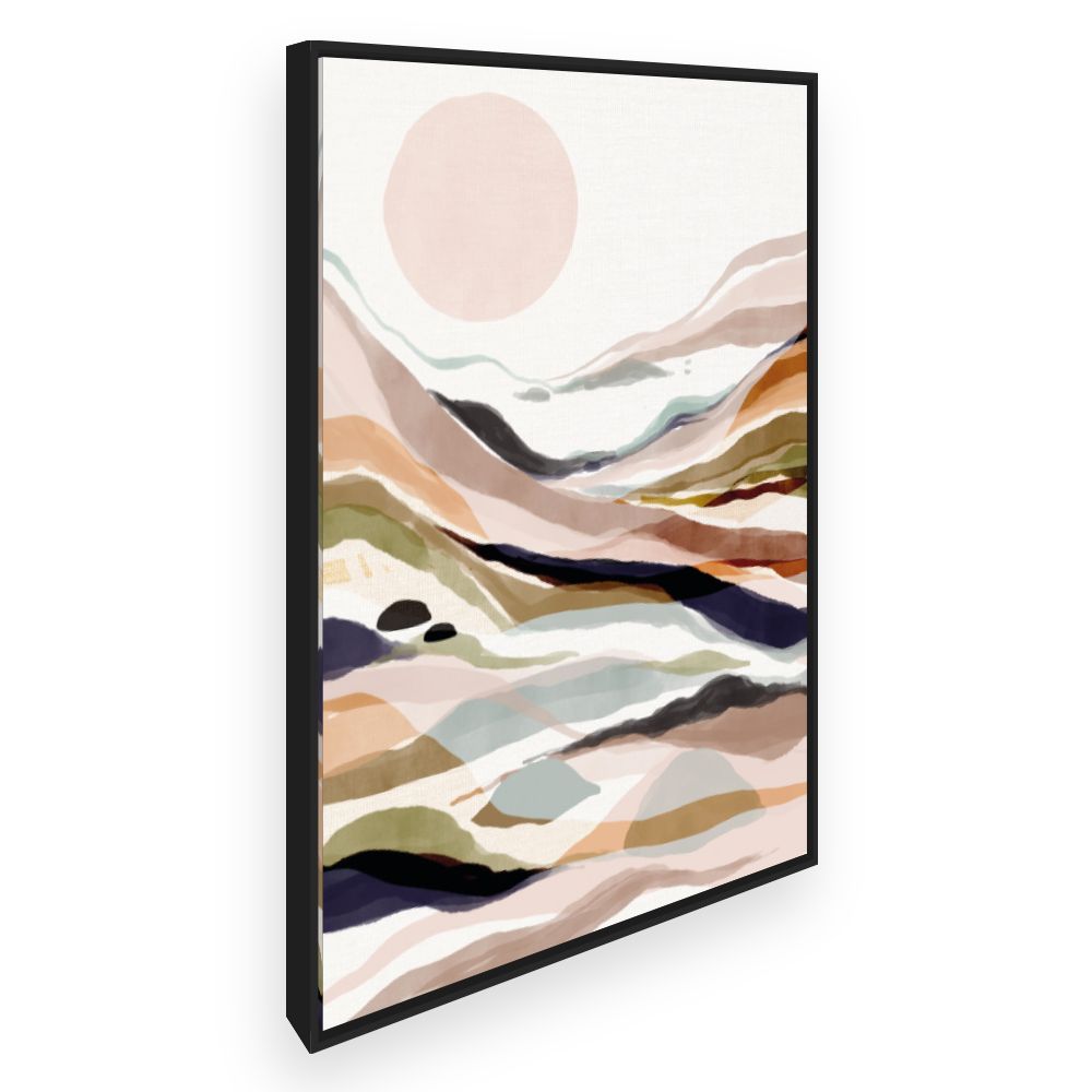 Toile Paysage abstrait moderne