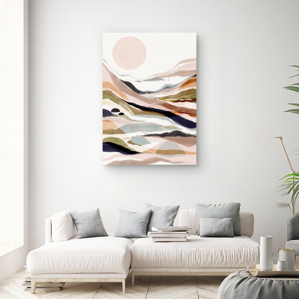 Tableau Paysage abstrait moderne
