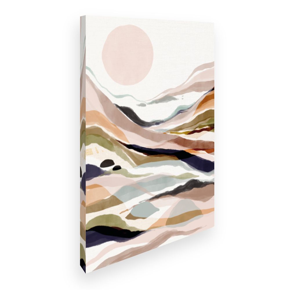 Toile Paysage abstrait moderne