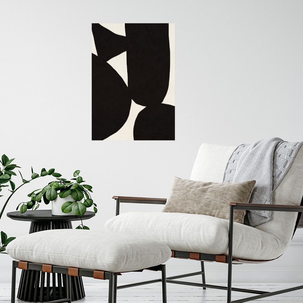 Affiche Formes abstraites intrigantes