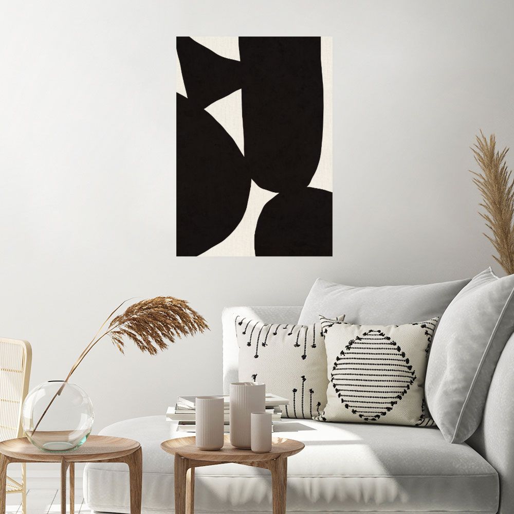 Affiche Formes abstraites intrigantes