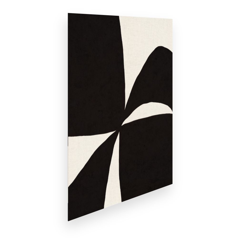 Affiche Contrastes abstraits