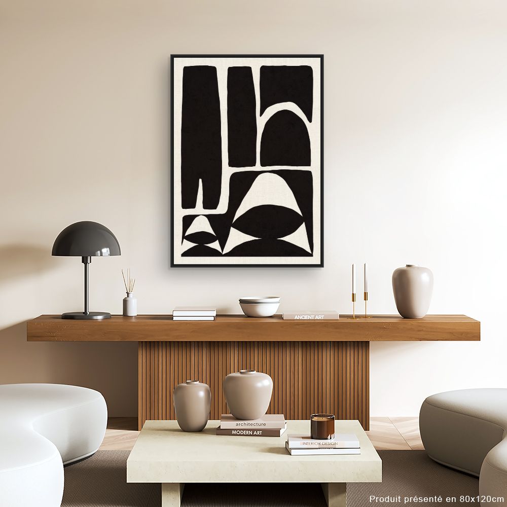 Tableau Formes abstraites élégantes