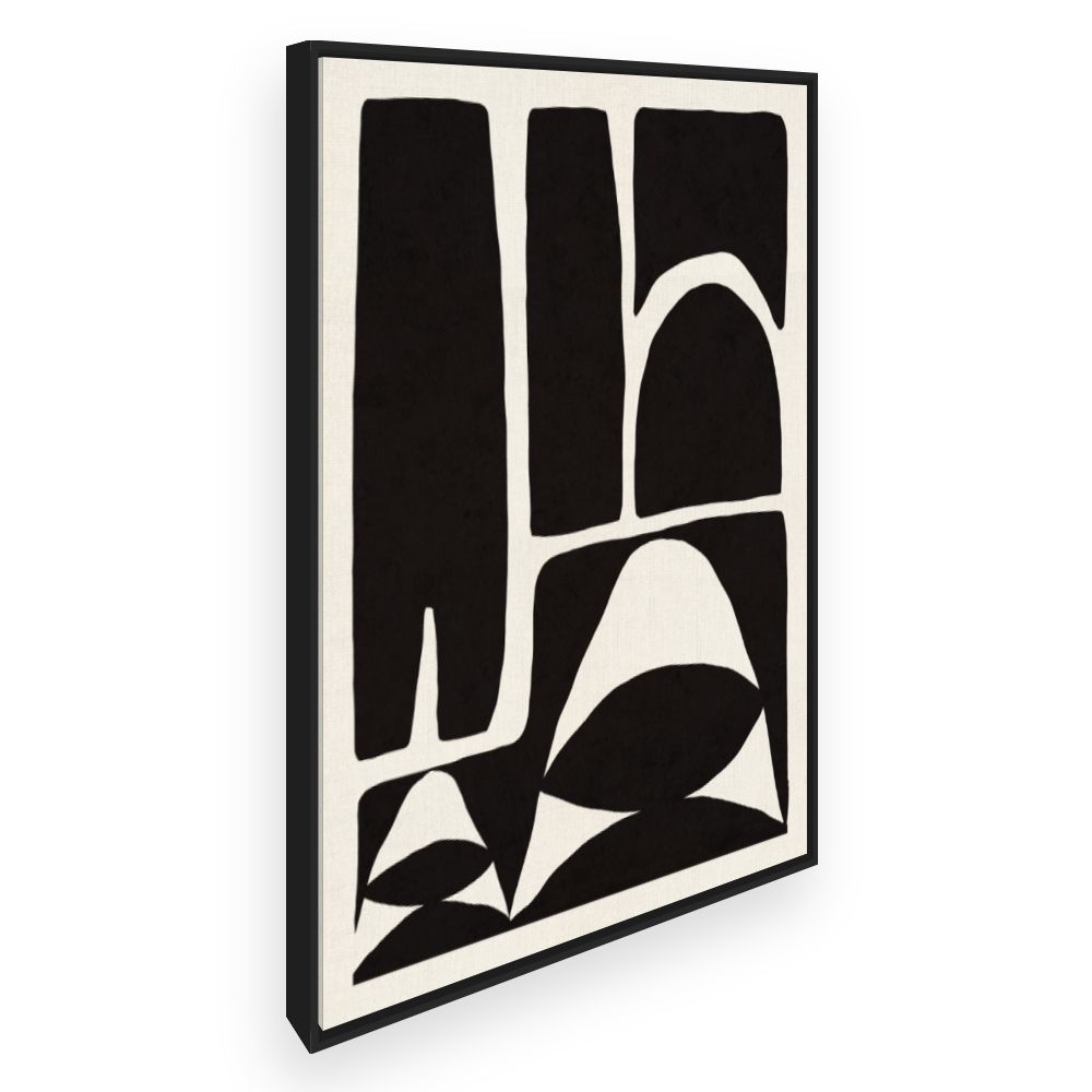 Toile Formes abstraites élégantes