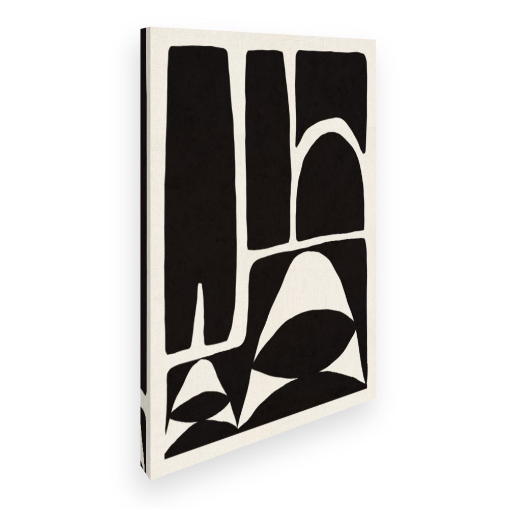 Toile Formes abstraites élégantes