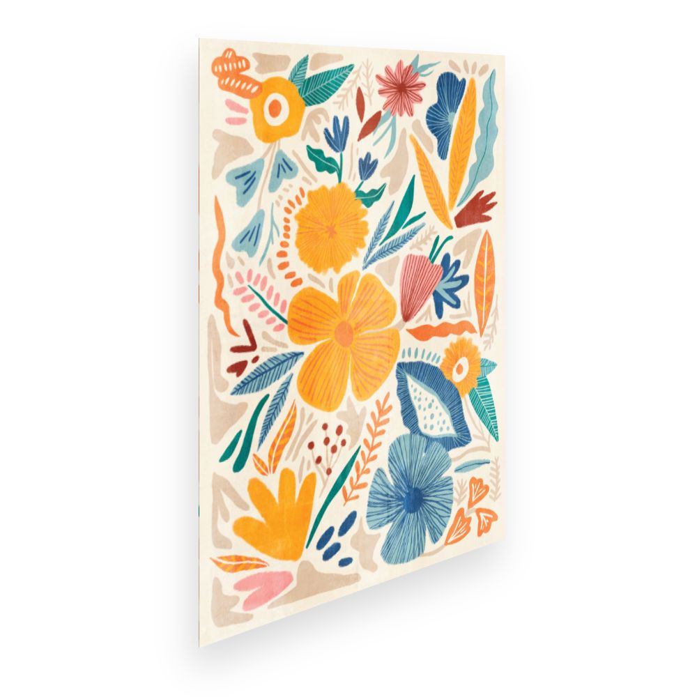 Affiche Fleurs éclatantes