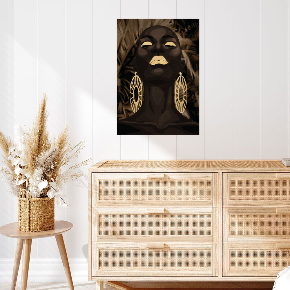 Affiche Élégance dorée