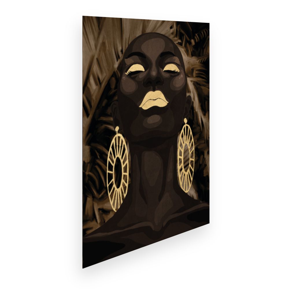 Affiche Élégance dorée