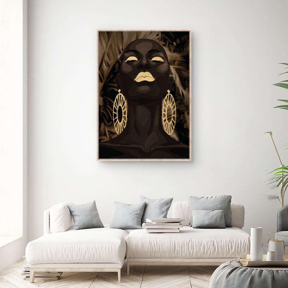 Tableau Élégance dorée