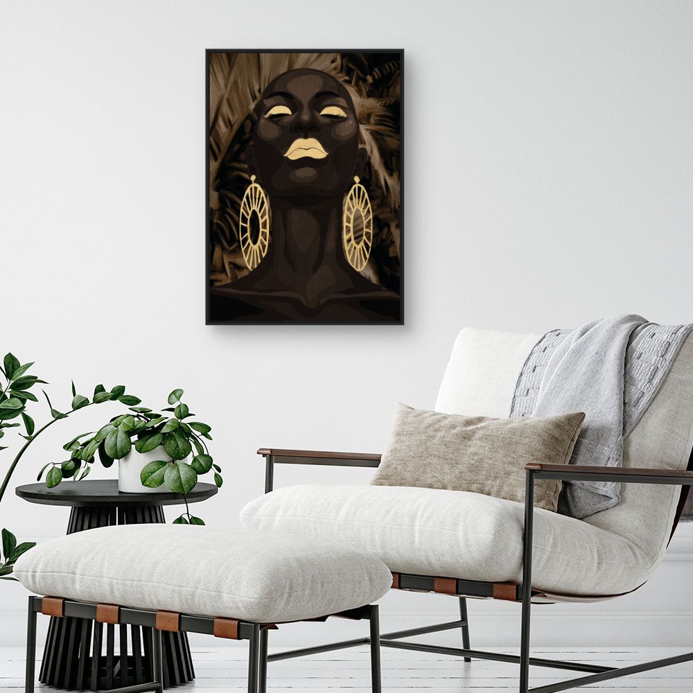 Tableau Élégance dorée