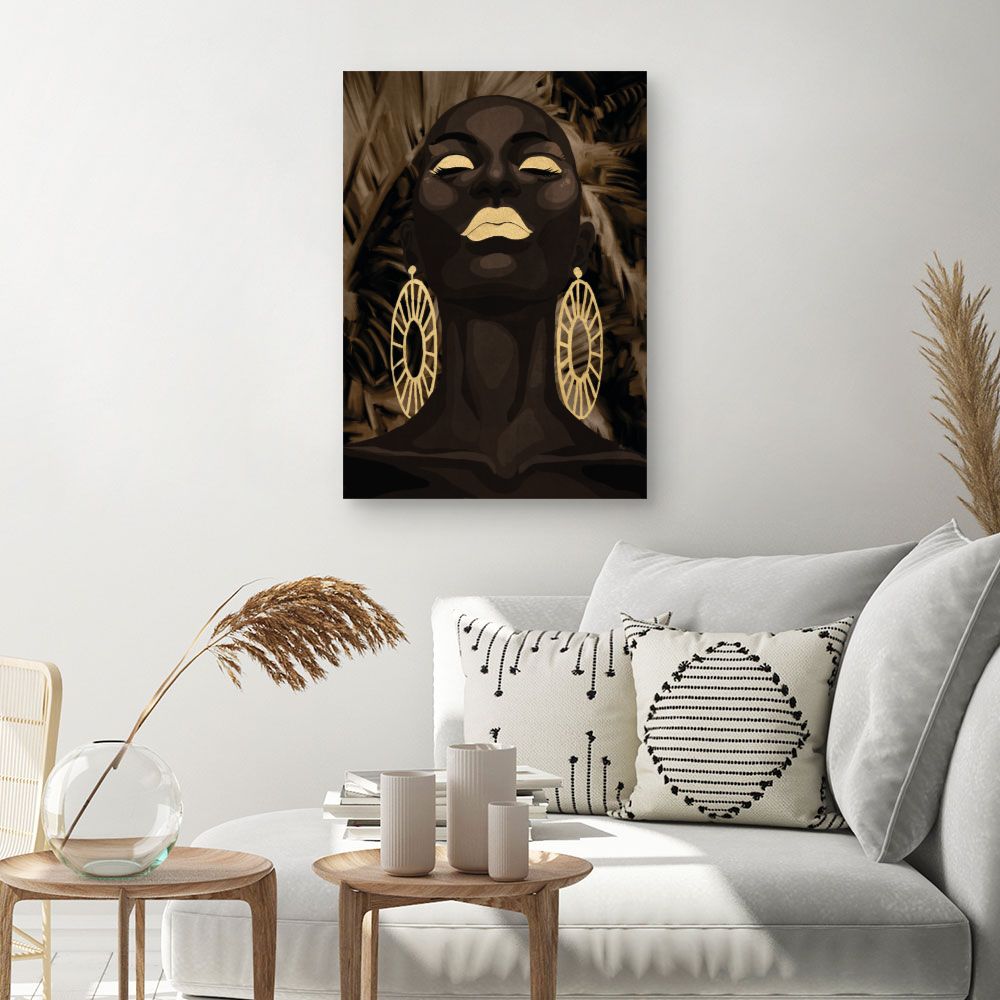 Tableau Élégance dorée