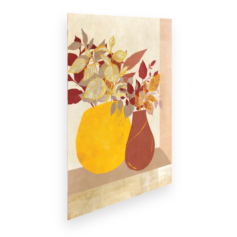 Affiche Vases botaniques élégants