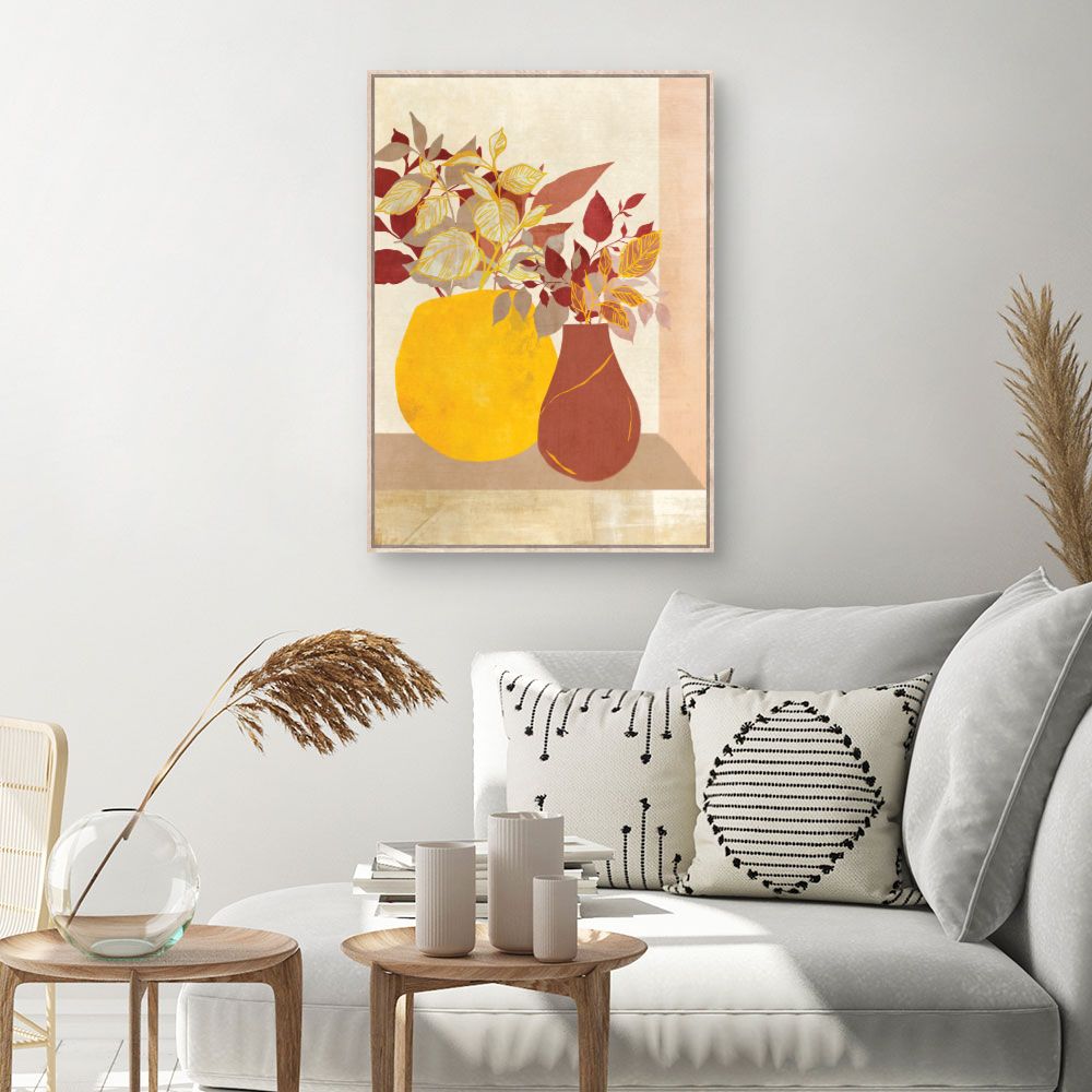 Tableau Vases colorés