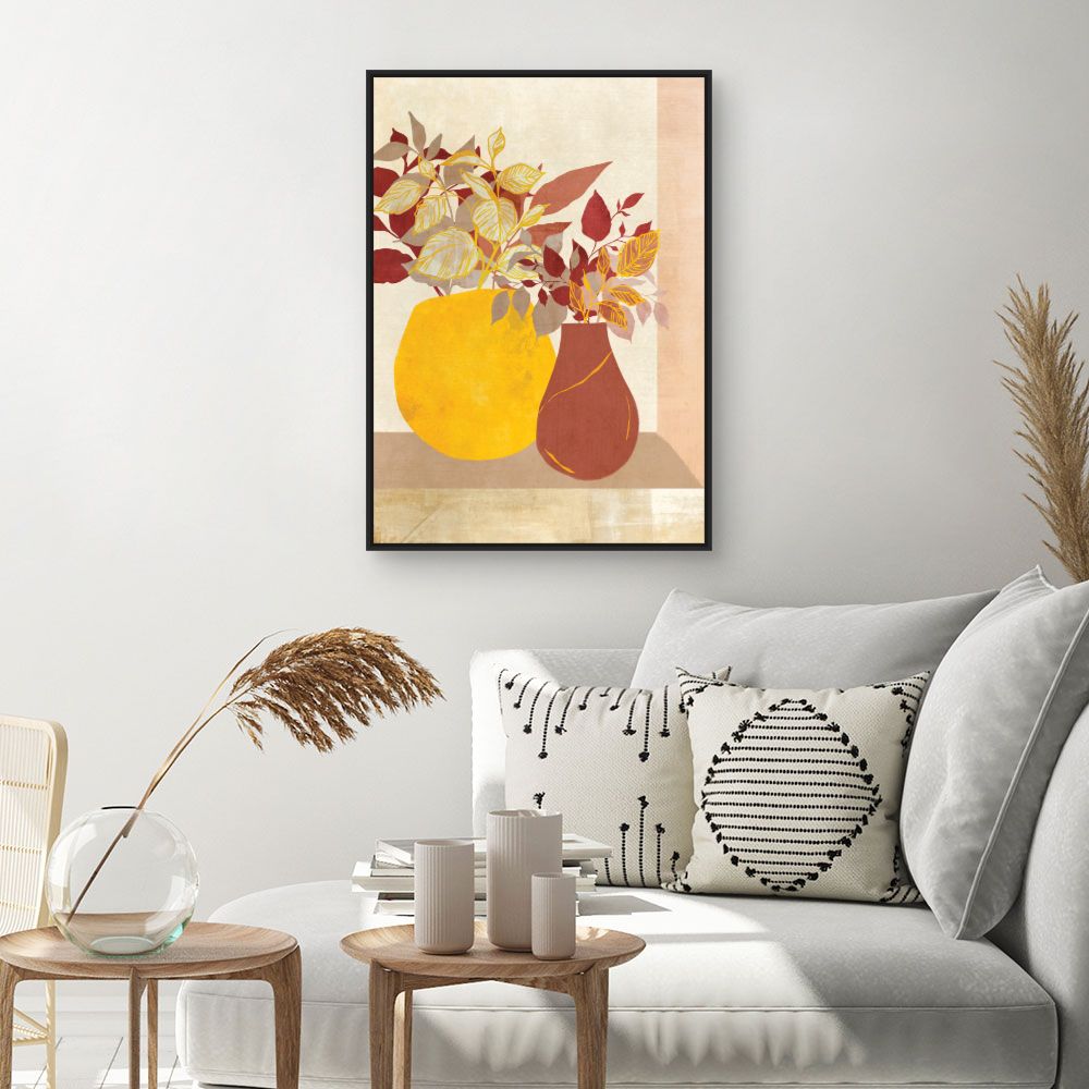 Tableau Vases colorés