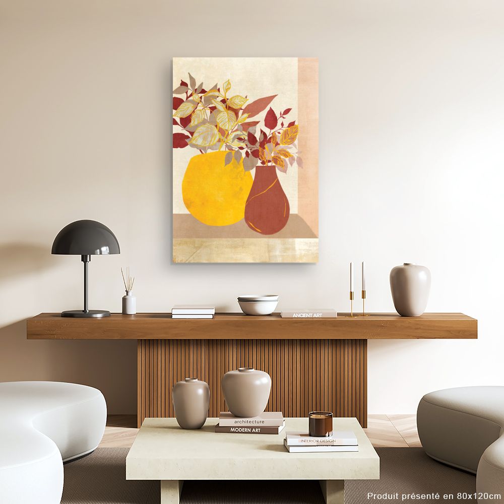 Tableau Vases colorés