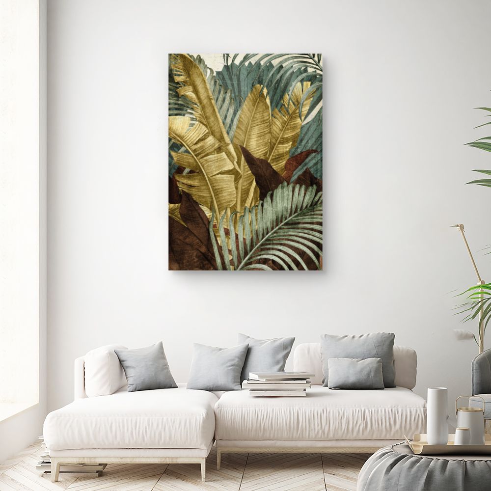 Tableau Feuillage exotique