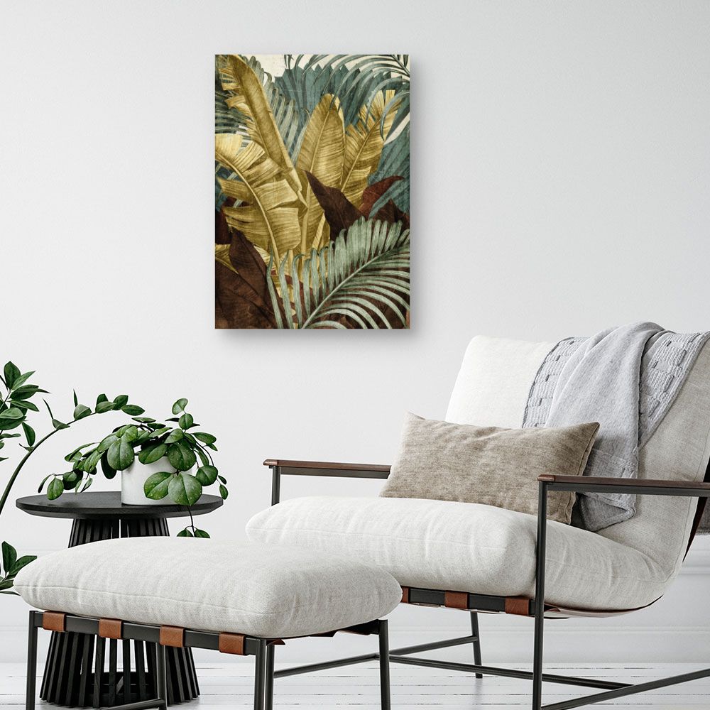 Tableau Feuillage exotique