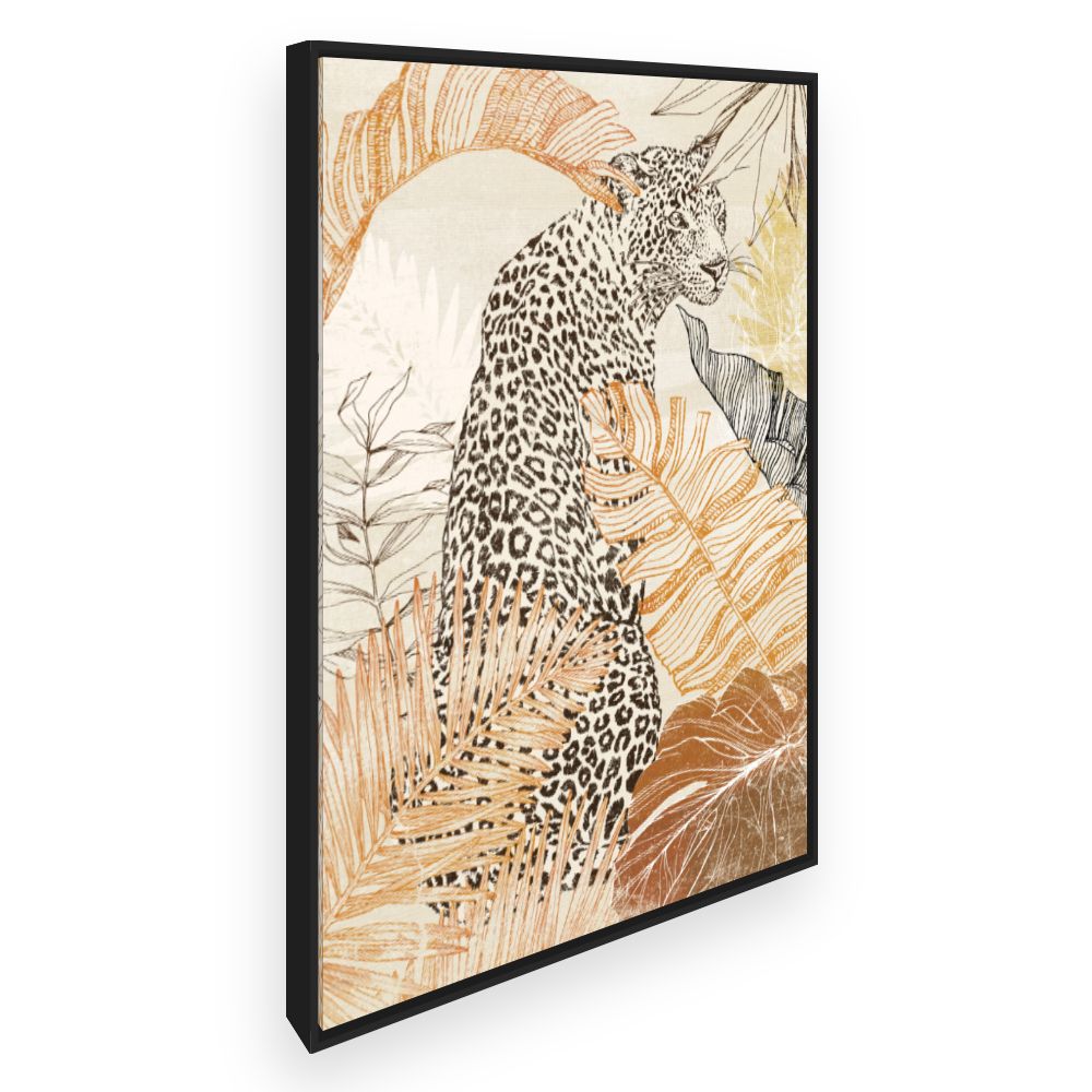 Toile Léopard exotique