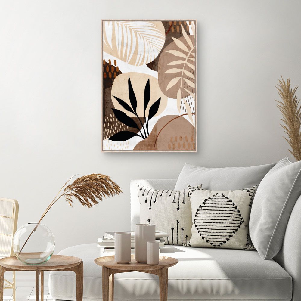 Tableau Feuilles abstraites