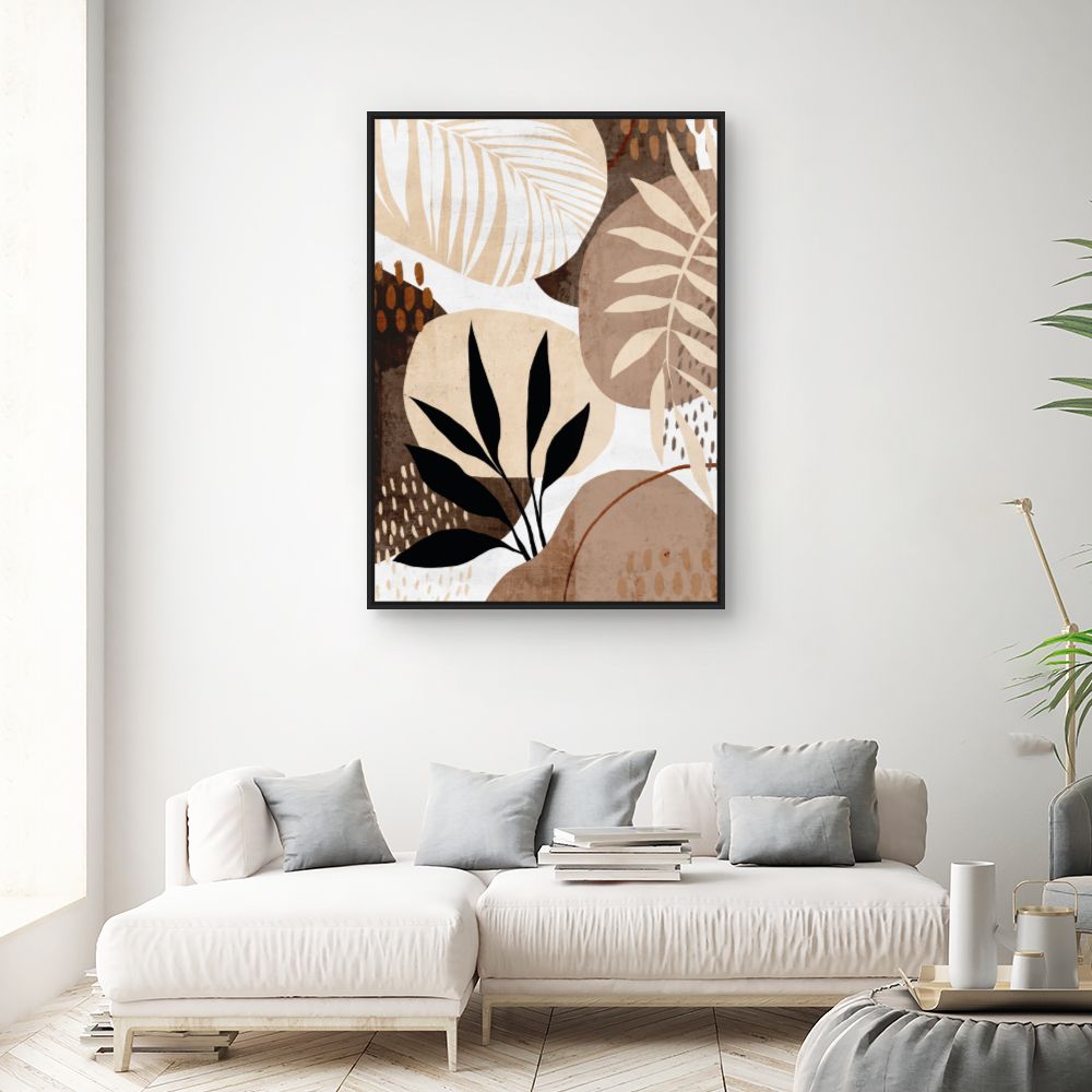 Tableau Feuilles abstraites