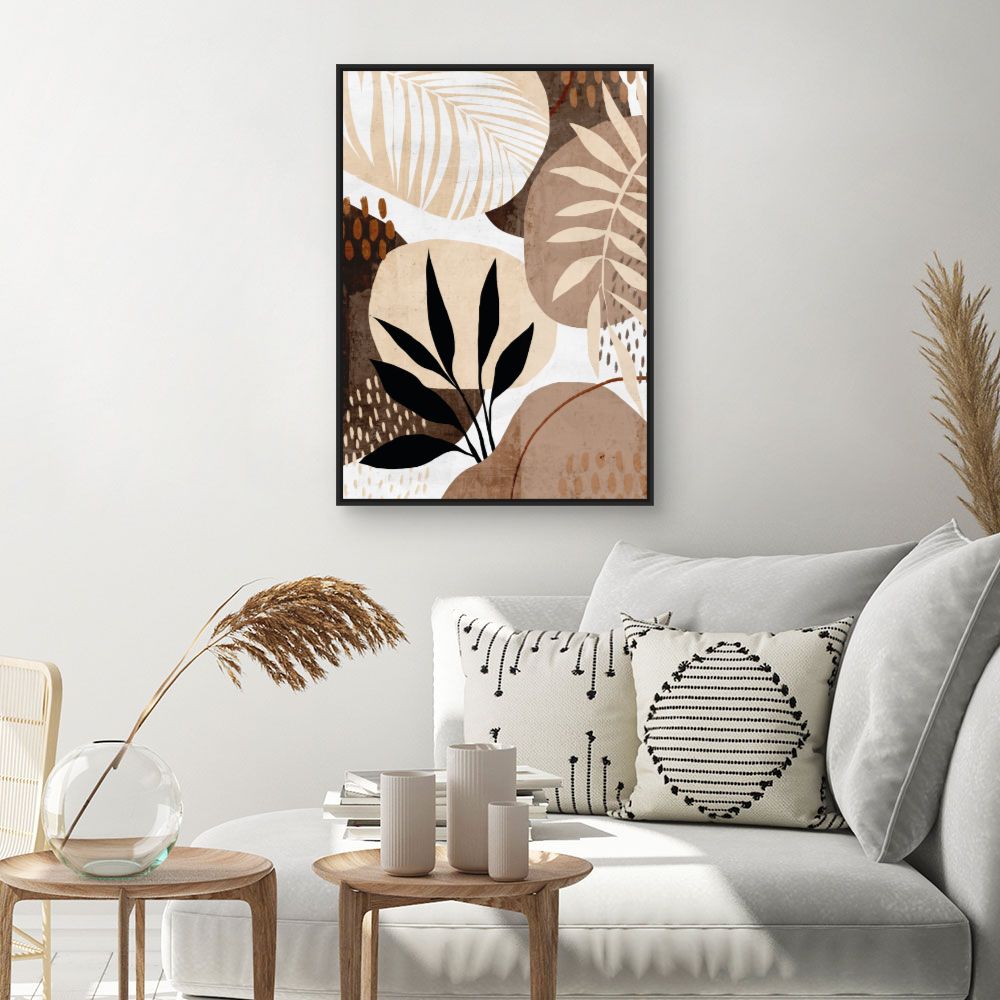 Tableau Feuilles abstraites