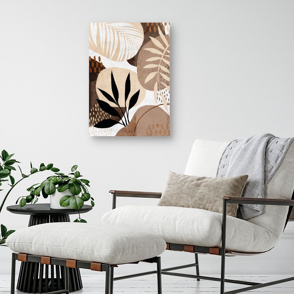 Tableau Feuilles abstraites