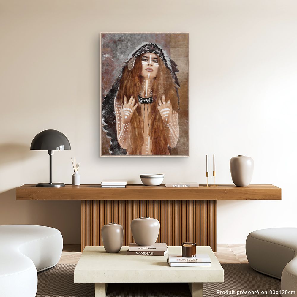 Tableau Beauté ethnique captivante