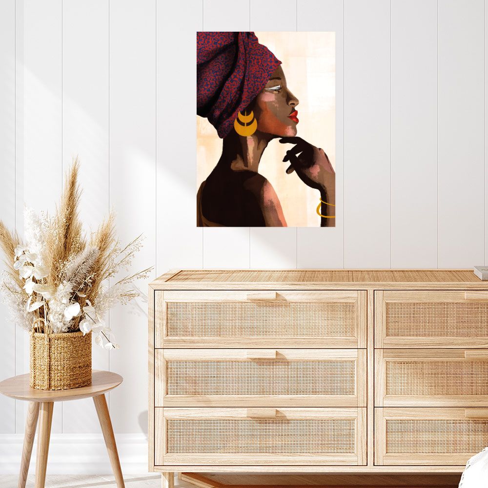 Affiche Portrait élégant