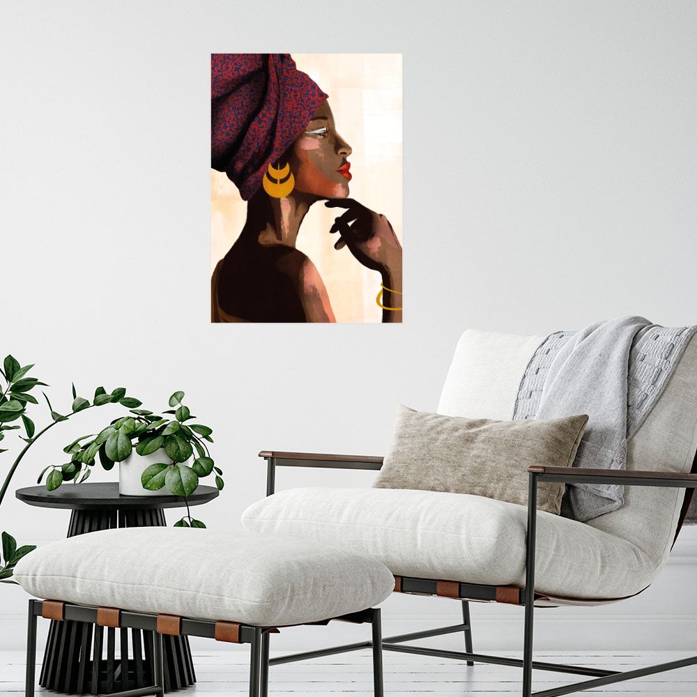 Affiche Portrait élégant