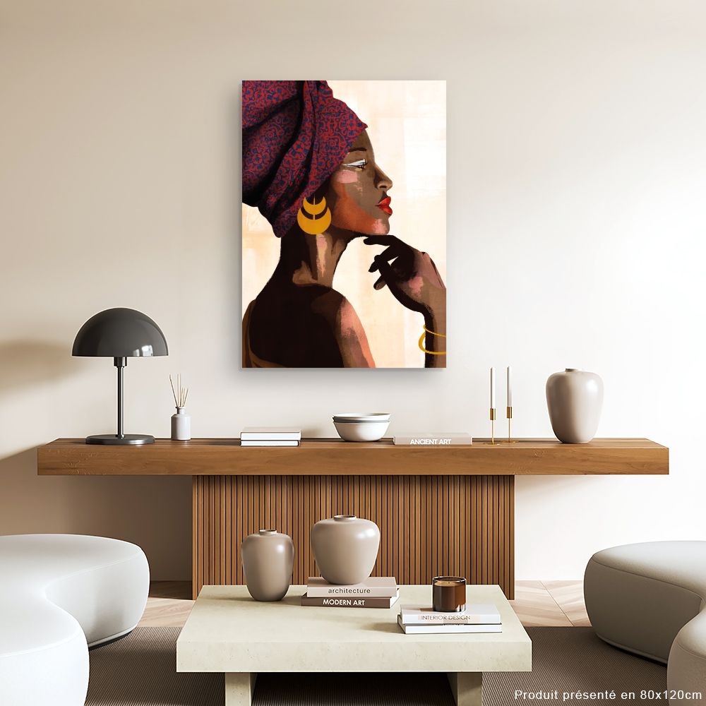 Tableau Élégance africaine