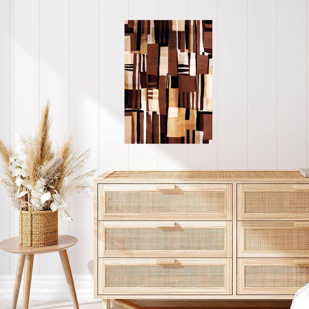 Affiche Motifs graphiques abstraits