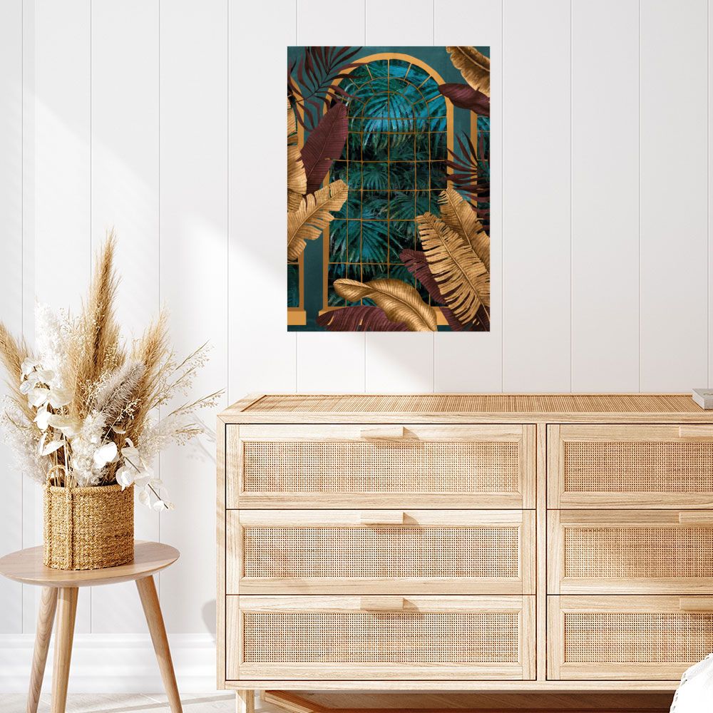 Affiche Feuilles luxuriantes