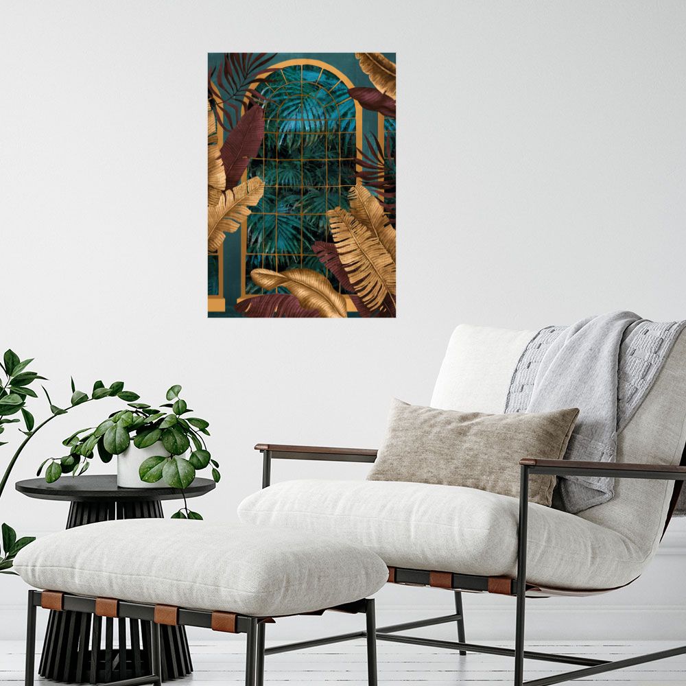 Affiche Feuilles luxuriantes