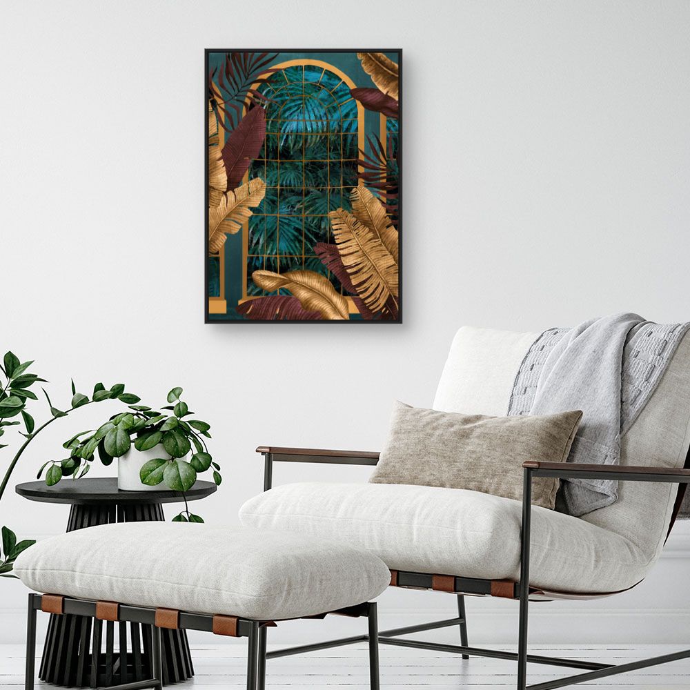 Tableau Fenêtre exotique