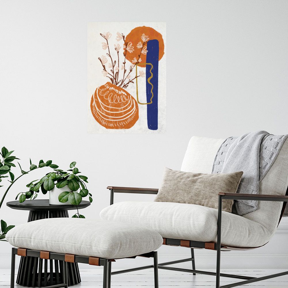 Affiche Fleurs modernes