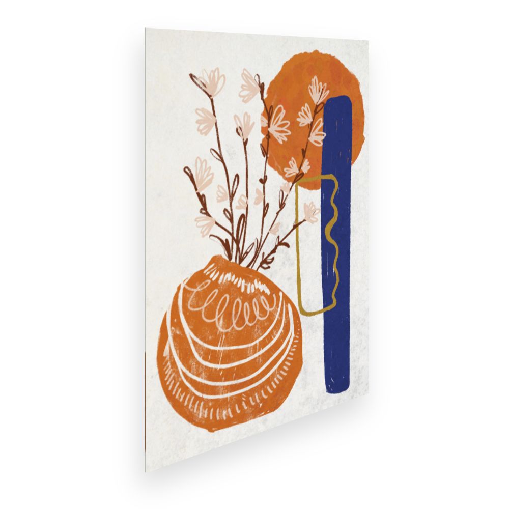 Affiche Fleurs modernes